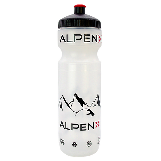 ALPENX BIO Sport Trinkflasche 800ml Aus Rohstoff Zuckerrohr, BPA-frei, mit 3 D-Druck