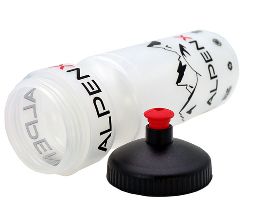 ALPENX BIO Sport Trinkflasche 800ml Aus Rohstoff Zuckerrohr, BPA-frei, mit 3 D-Druck